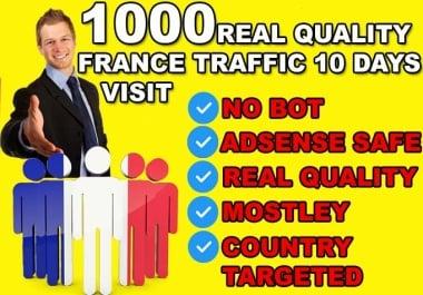 DRIVE 10000 FRANCE Real quality Visitors To Your Website