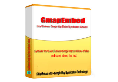 GmapEmbed - Local Business SEO & Google Map Embed Syndication Software V1.0.1