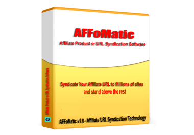 AFFoMatic - Affiliate Product URL SEO and Backlink Builder Software V1.0.1