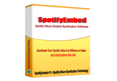 SptifyEmbed - Sptify Artist Audio Album SEO Embed Syndication Software V1.0.1