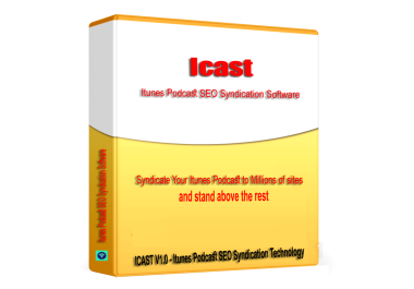 ICAST - Itunes Podcast SEO link building & Syndication Software V1.0.1