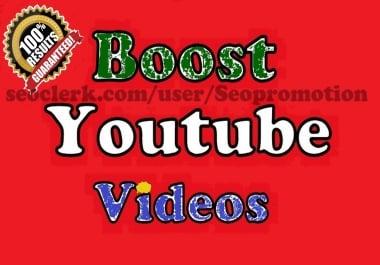 Youtube video Boost Marketing through Social Ads Fast & Safe Guaranteed