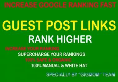 Amazing 5 Guest Post Links TF23-TF30 - High Visitor Blogs to Rank Higher