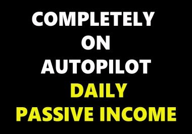 Work From Home Completely On Autopilot Passive Income