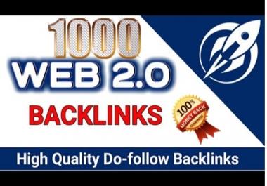 Get You 1000 Web 2.0 profiles Backlinks