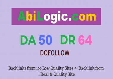 Publish Guest Post on Abilogic. com DA50