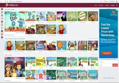 Sell Source code educational game website on seo standard browser written in php