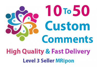 Get Instant High Quality Posts Custom Comments