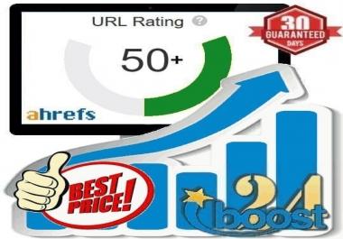 Increase your URL Rating to UR50+