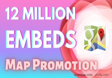 12 Million Google Map Embeds For Local SEO
