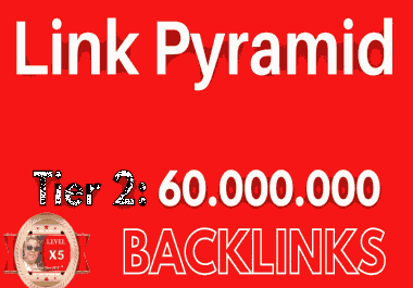 SEO Link Pyramid For Google Ranking By Level X5 Seller