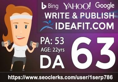 Smash your Competitors with DA-63 DO-F0LL0W Backlink Get Rank On Google