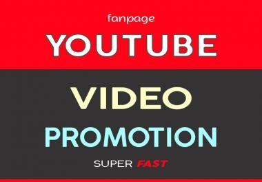 YOUTUBE VIDEO PROMOTION AND REAL MARKETING SERVICE