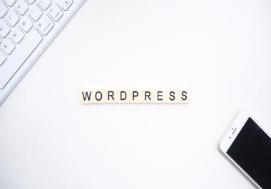 I will manage and/or update a wordpress website for you