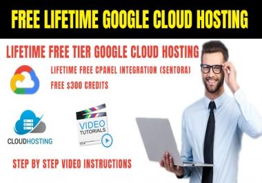 I will Give You step by step course how to Get Lifetime FREE Tier Google Cloud Hosting