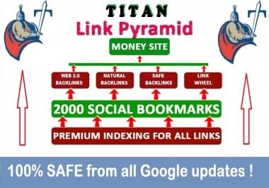 Rank on Google SAFE by Titan Pyramid Links,  SEO, Dofollow,  High PR