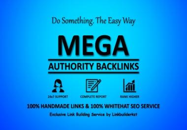 Mega Authority Backlinks - The Ultimate Ranking Solution SEO Service