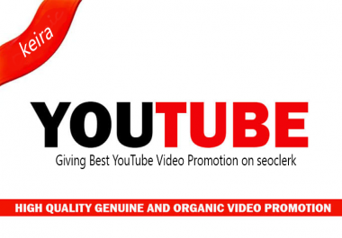 YouTube Video Promotion with High Retention