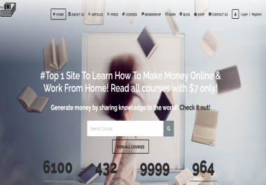 800+ Online Course for 1 year-learn make money online & work from home