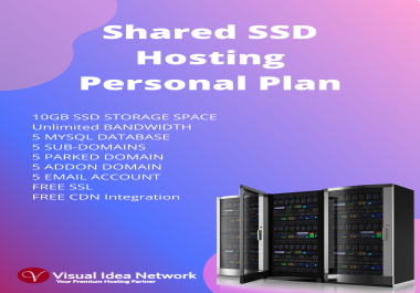 Shared SSD Personal Hosting Plan