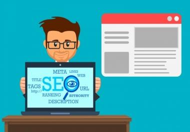 On Page SEO For Your WordPress Website-10 Pages