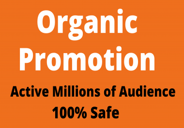 Promote your tweets message to 5 millions organic audience