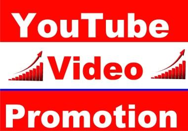 YouTube Video Promotion High Quality Real Active Audience