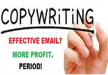 Copywriter anyone I am waiting for you