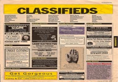 Post 30 classified ads to 10 different sites USA based