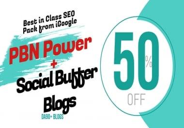 Get 10 DA90 & 7 Guest Post Total 17 Premium Backlinks- Natural SEO Pack