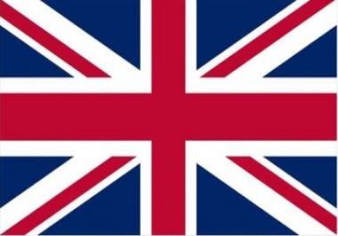 I will provide organic link building service for UK based business