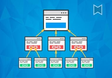 Create 8000 Link pyramids of tier 1 and tier 2