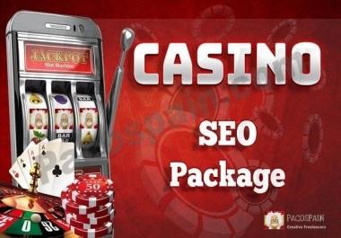 Rank your Casino or Gambling website Quality SEO Package