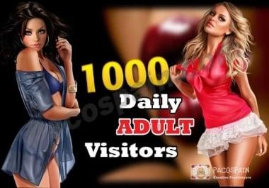 Daily Adult Traffic To Your Website