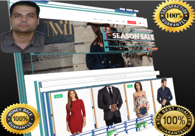 Design or redesign ecommerce,  affiliate,  dropshipping,  shopify to wordpress website and SEO