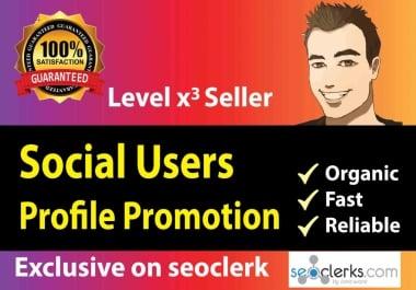 will promote your social media profile