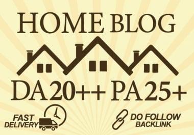 I will submit a guest post on the quality home blog