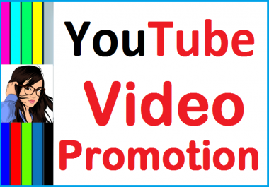 Organic YouTube Video Promotion Social Media Marketing Instant Start Only