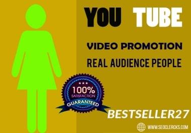 youtube video promotion Growing on social throw Organic way