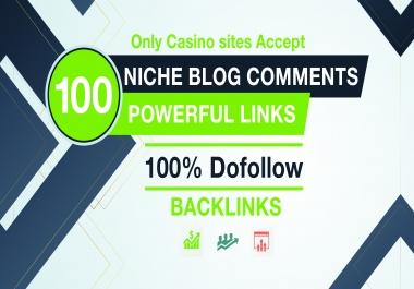 i will make 100 niche relevant dofollow blog comments on high DA Sites