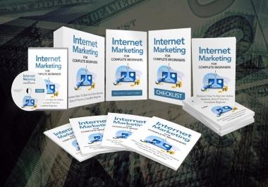 Internet Marketing For Beginners,  Video Course & Reselling Rights Instant Download