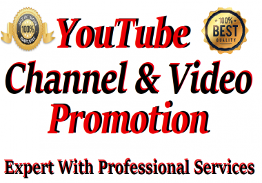 HQ Package YouTube Video Promotion Social Media Marketing