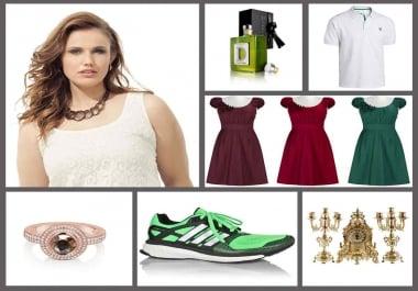 I will create clipping path and remove background