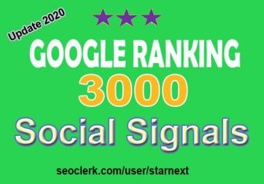 Hi-power 3000 best quality top social signals Boost your website