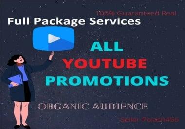 YouTube Promotion With Safe Audience Guaranteed