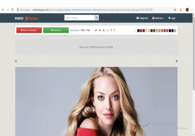 Frree Earn Money Online PHP Wallpaper Website Script