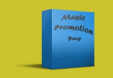 I will promote your music on some big groups and pages