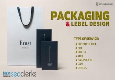 do eye attractive product packaging and label design