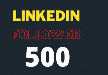 Real 500+ High Quality Linkedin company page Followers Super Fast