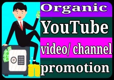 Manually Youtube video marketing via real users